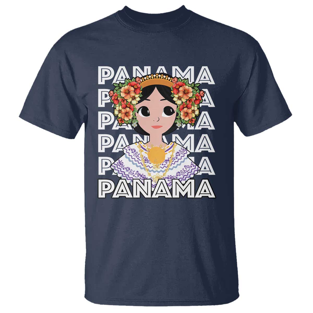 Panamanian Cultural Women T Shirt - Wonder Print Shop