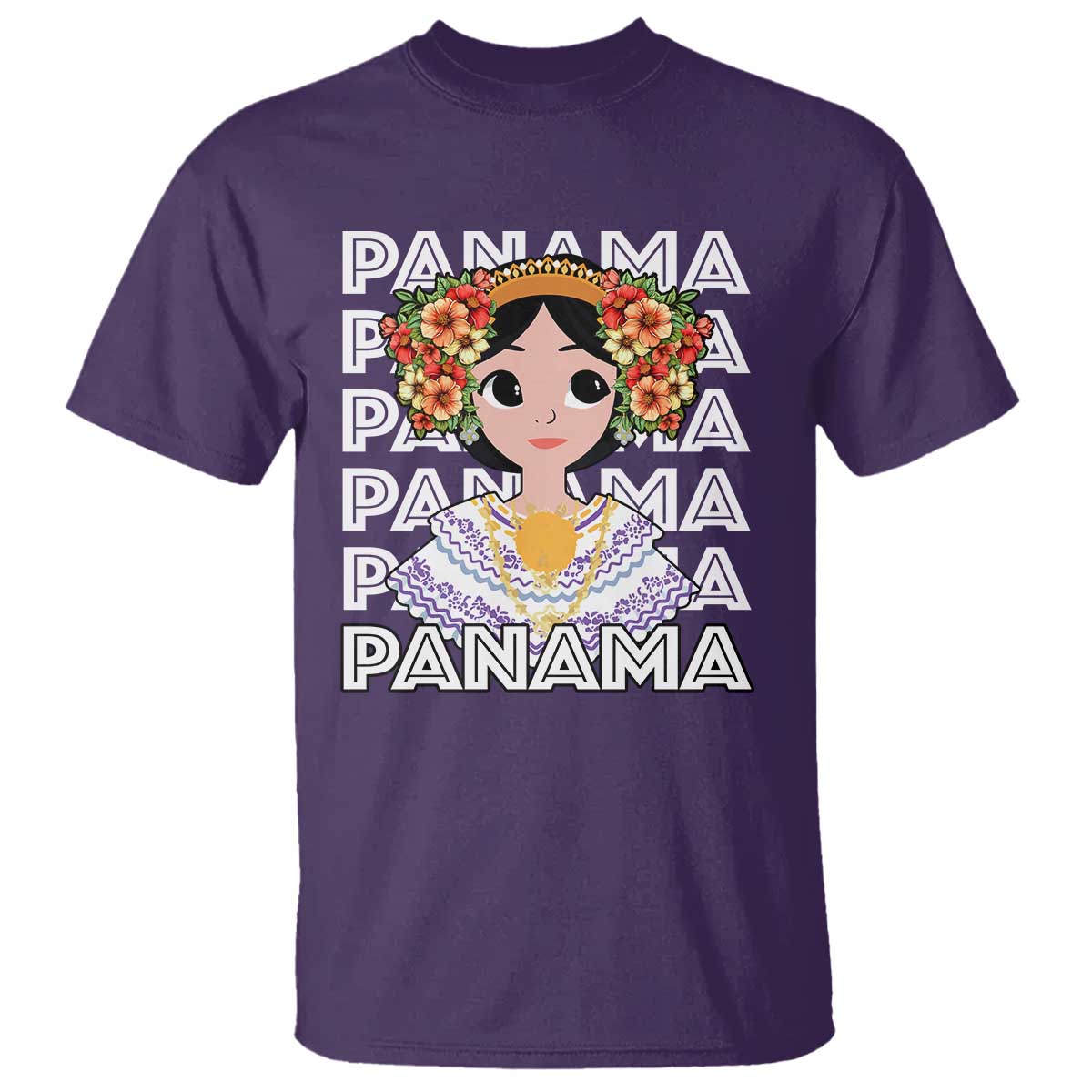 Panamanian Cultural Women T Shirt - Wonder Print Shop