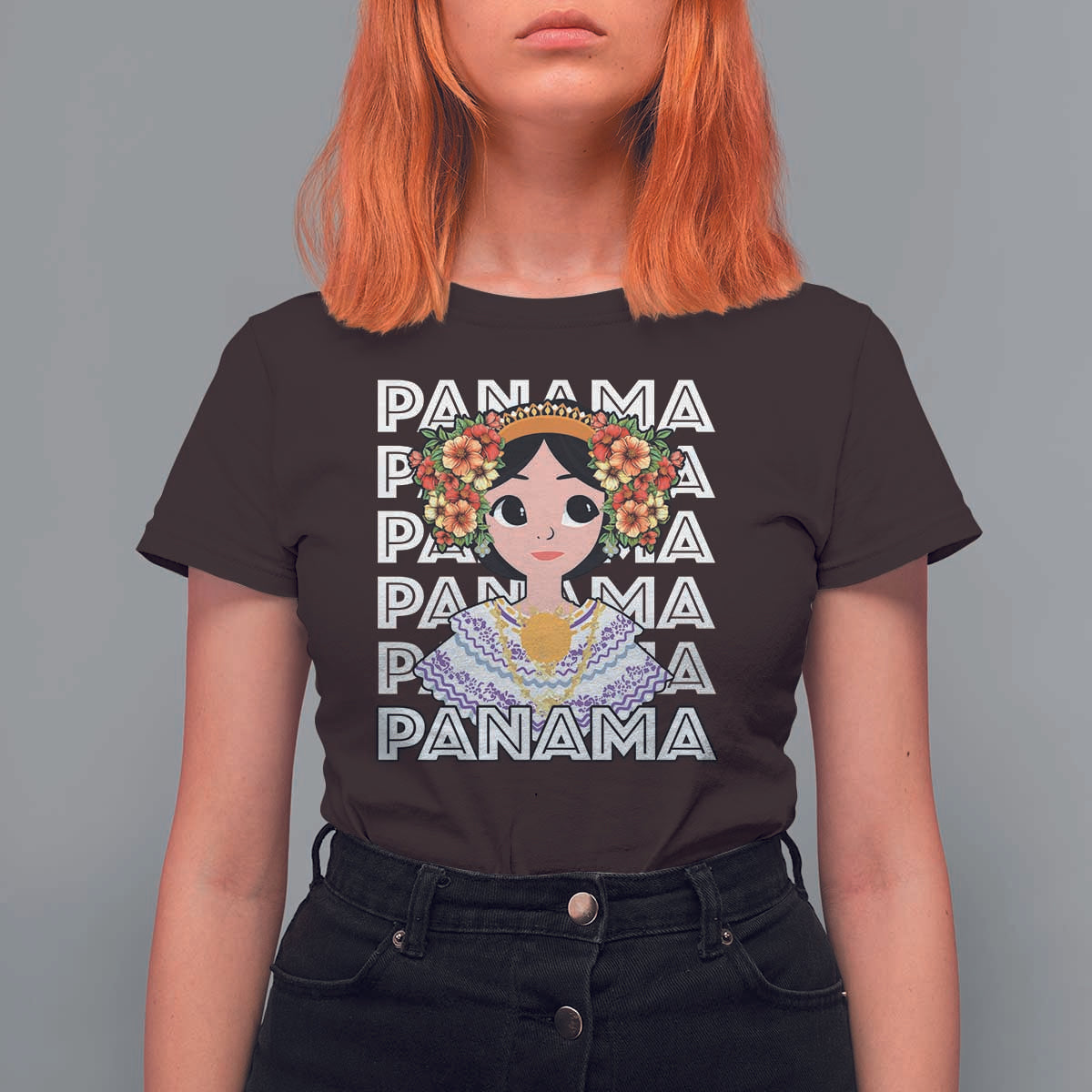 Panamanian Cultural Women T Shirt For Women - Wonder Print Shop