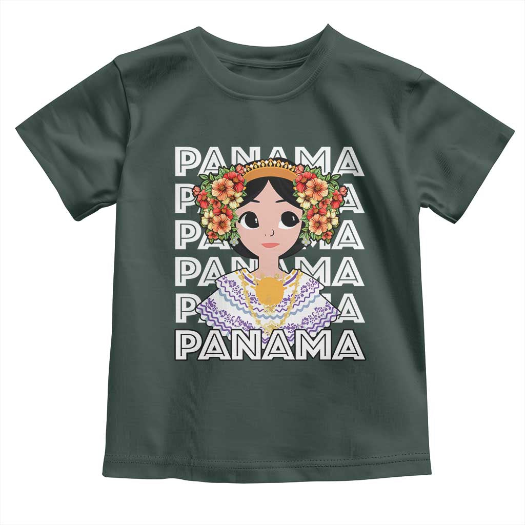 Panamanian Cultural Women Toddler T Shirt