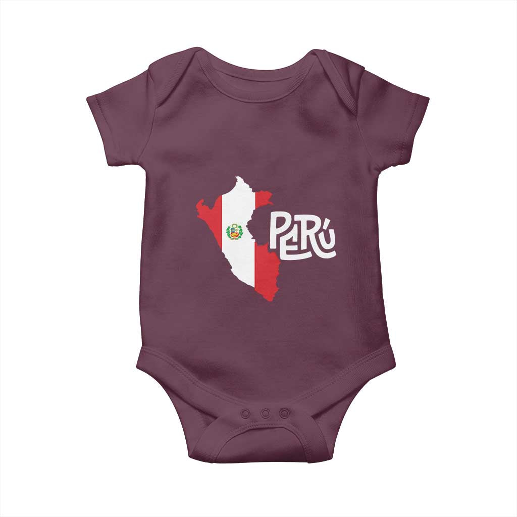 Peruvian Pride Baby Onesie Peru Est. 1821