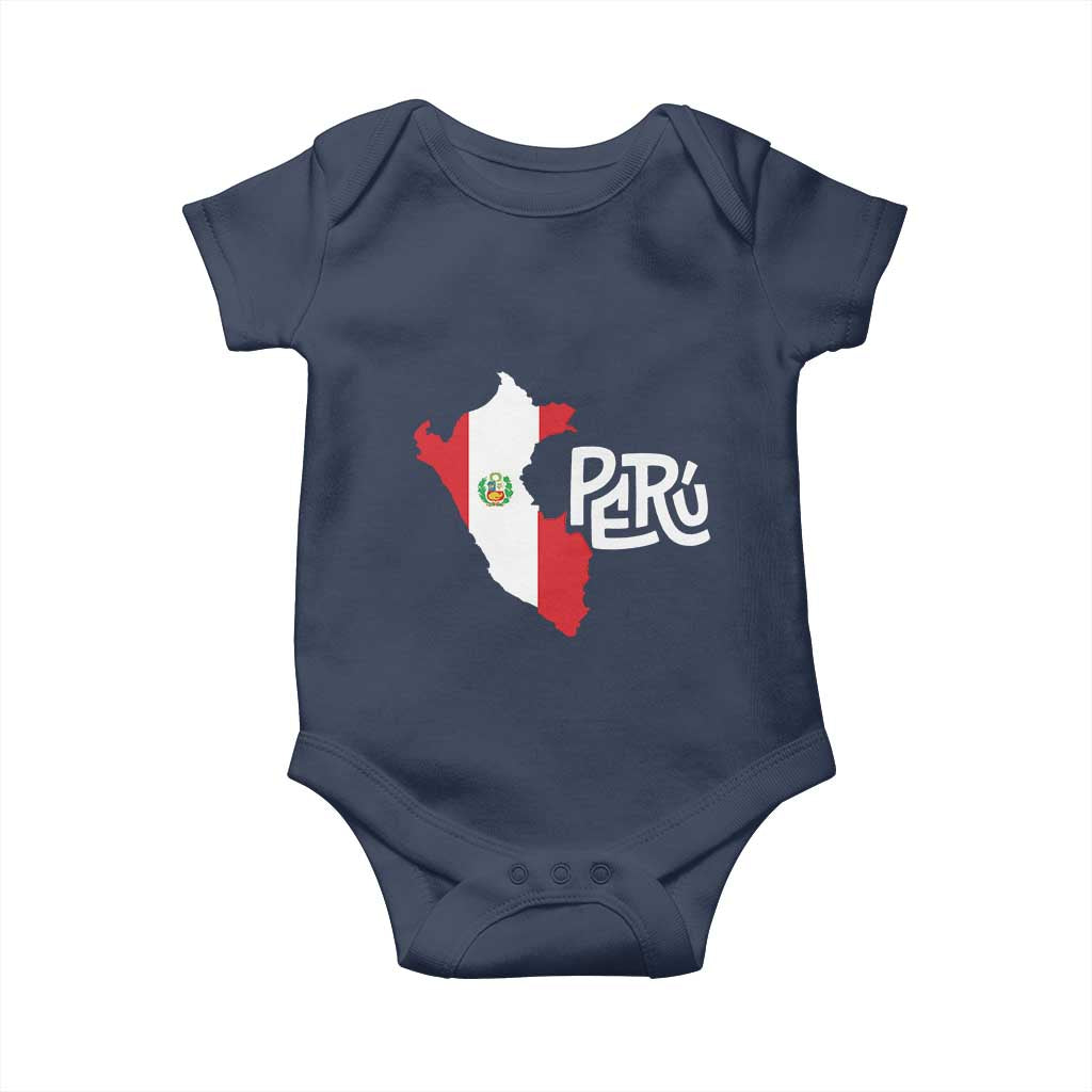 Peruvian Pride Baby Onesie Peru Est. 1821