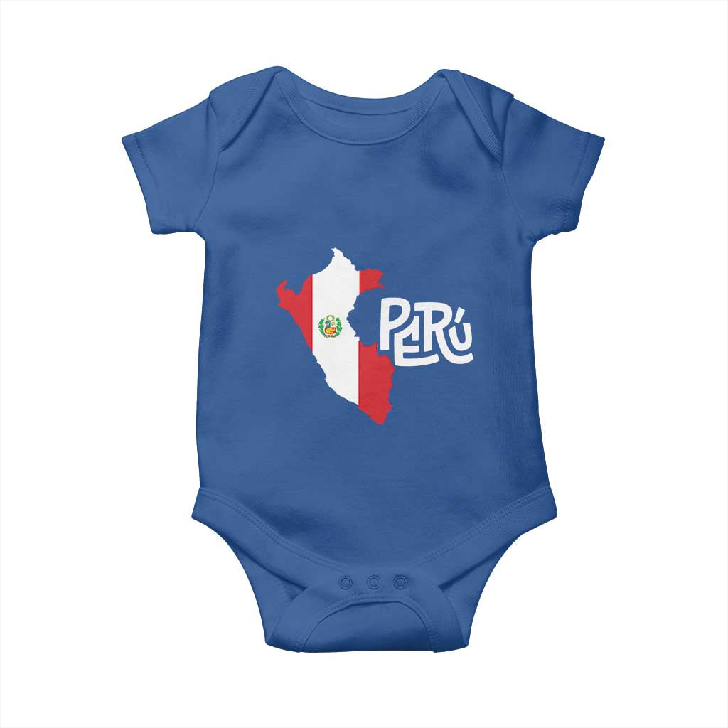 Peruvian Pride Baby Onesie Peru Est. 1821