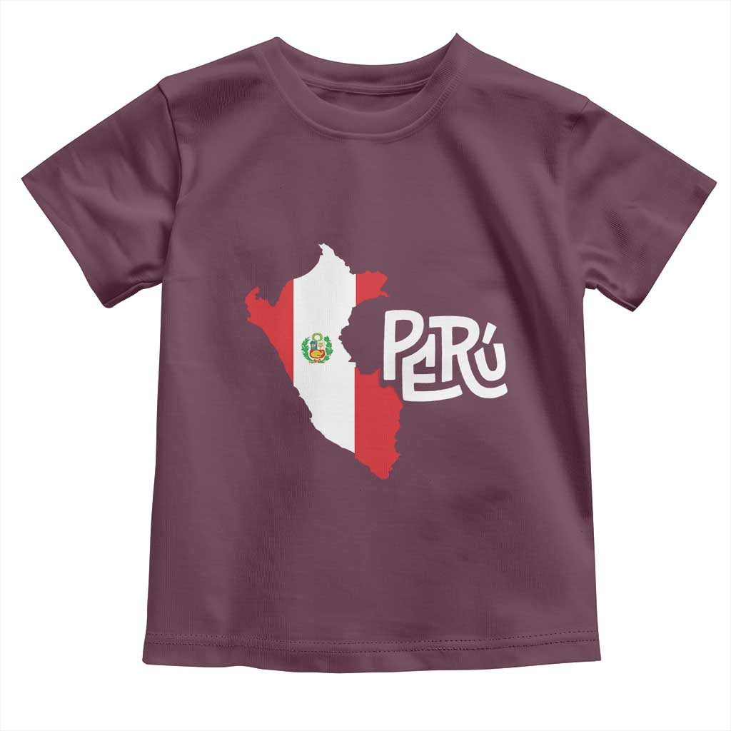 Peruvian Pride Toddler T Shirt Peru Est. 1821