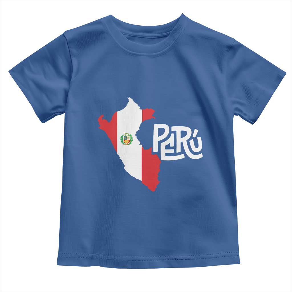 Peruvian Pride Toddler T Shirt Peru Est. 1821