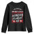 Funny My Wife Is Peruvian Youth Sweatshirt Nothing Scares Me Peru Flag