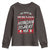 Funny My Wife Is Peruvian Youth Sweatshirt Nothing Scares Me Peru Flag