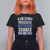 Funny My Wife Is Uruguayan T Shirt For Women Nothing Scares Me Uruguay Flag - Wonder Print Shop