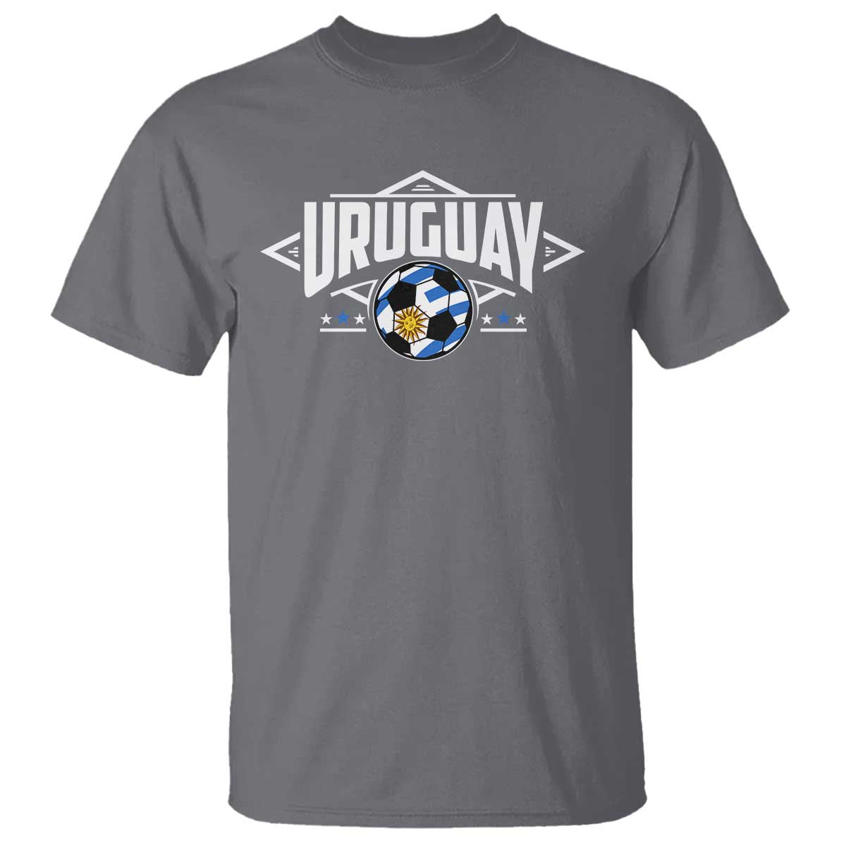 Uruguayan Uruguay Soccer Support T Shirt - Wonder Print Shop