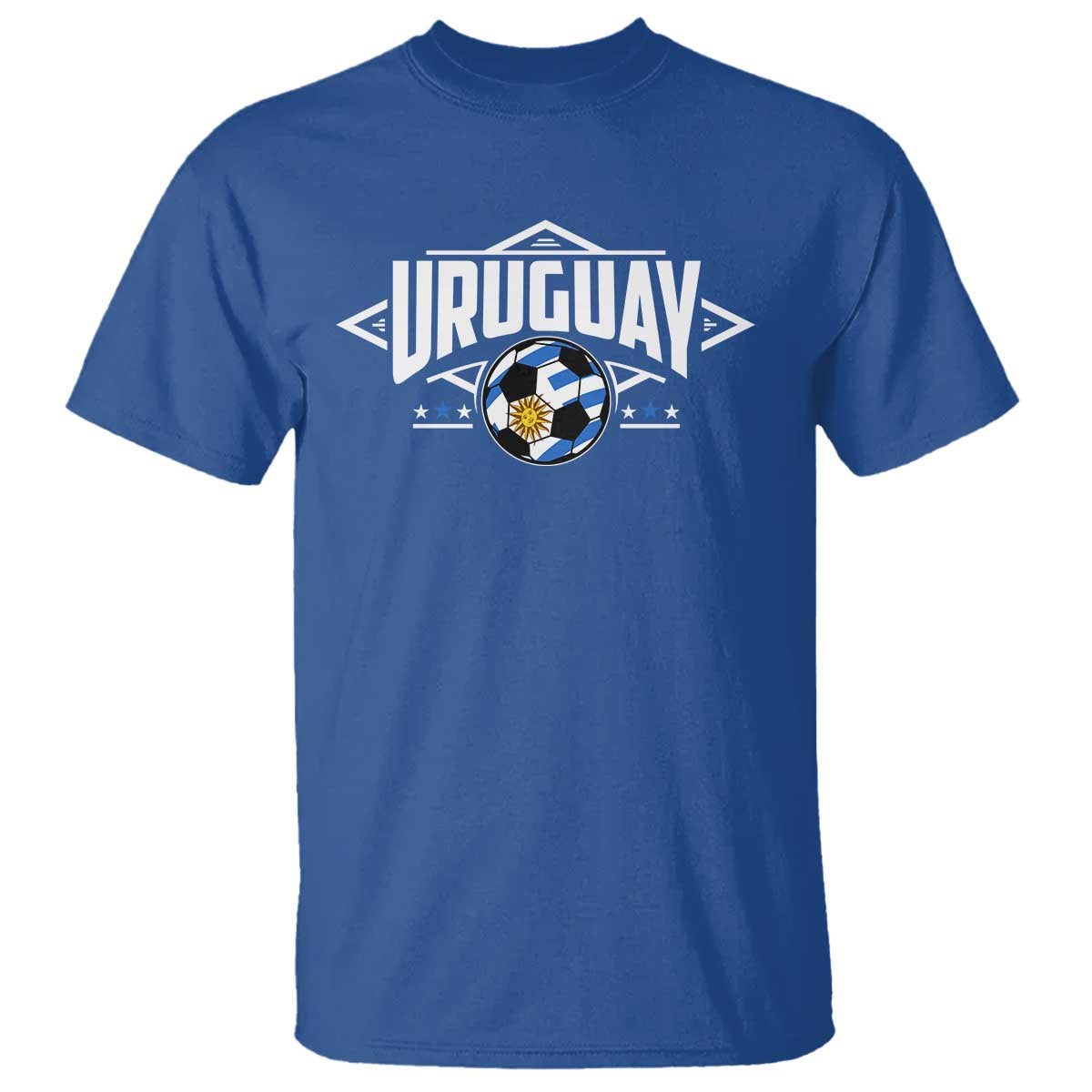 Uruguayan Uruguay Soccer Support T Shirt - Wonder Print Shop