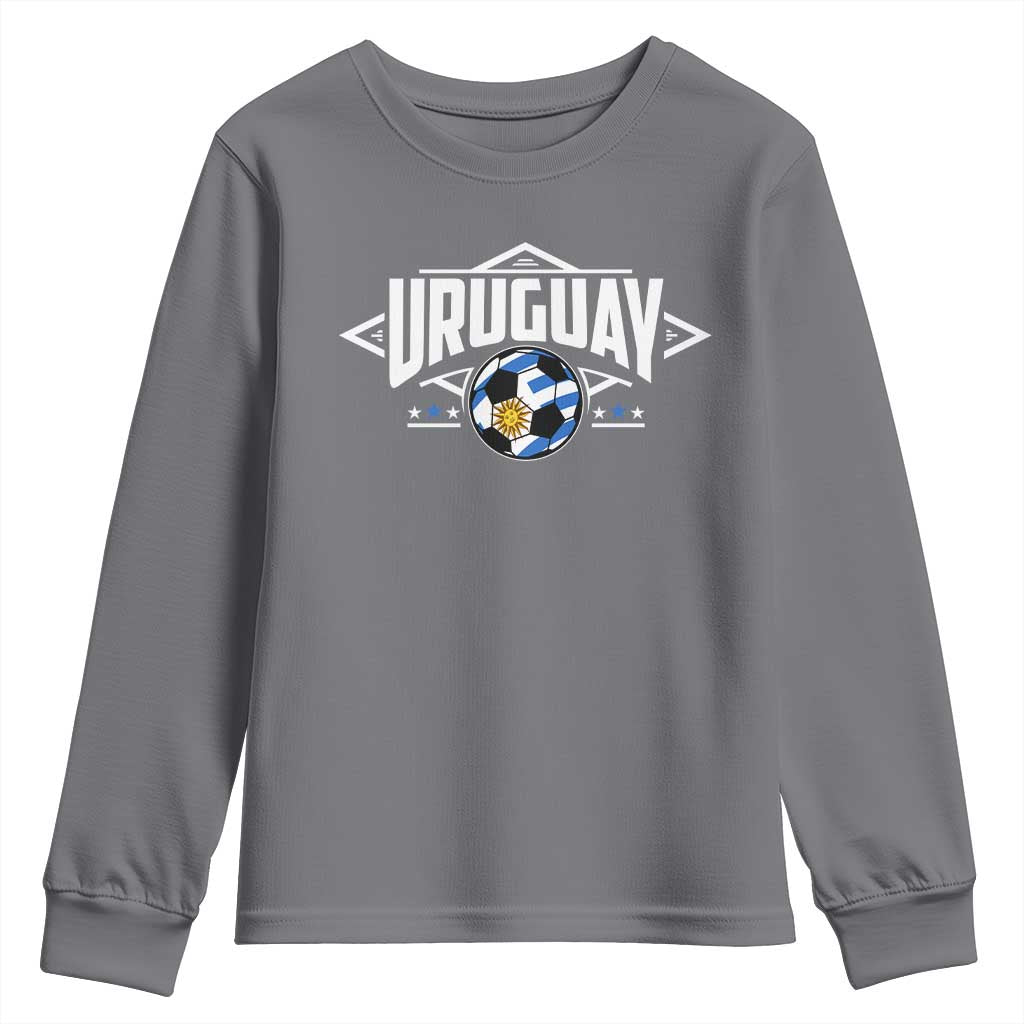 Uruguayan Uruguay Soccer Support Youth Sweatshirt