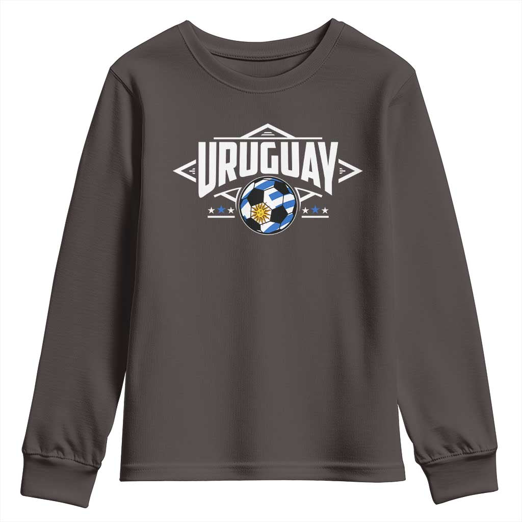 Uruguayan Uruguay Soccer Support Youth Sweatshirt