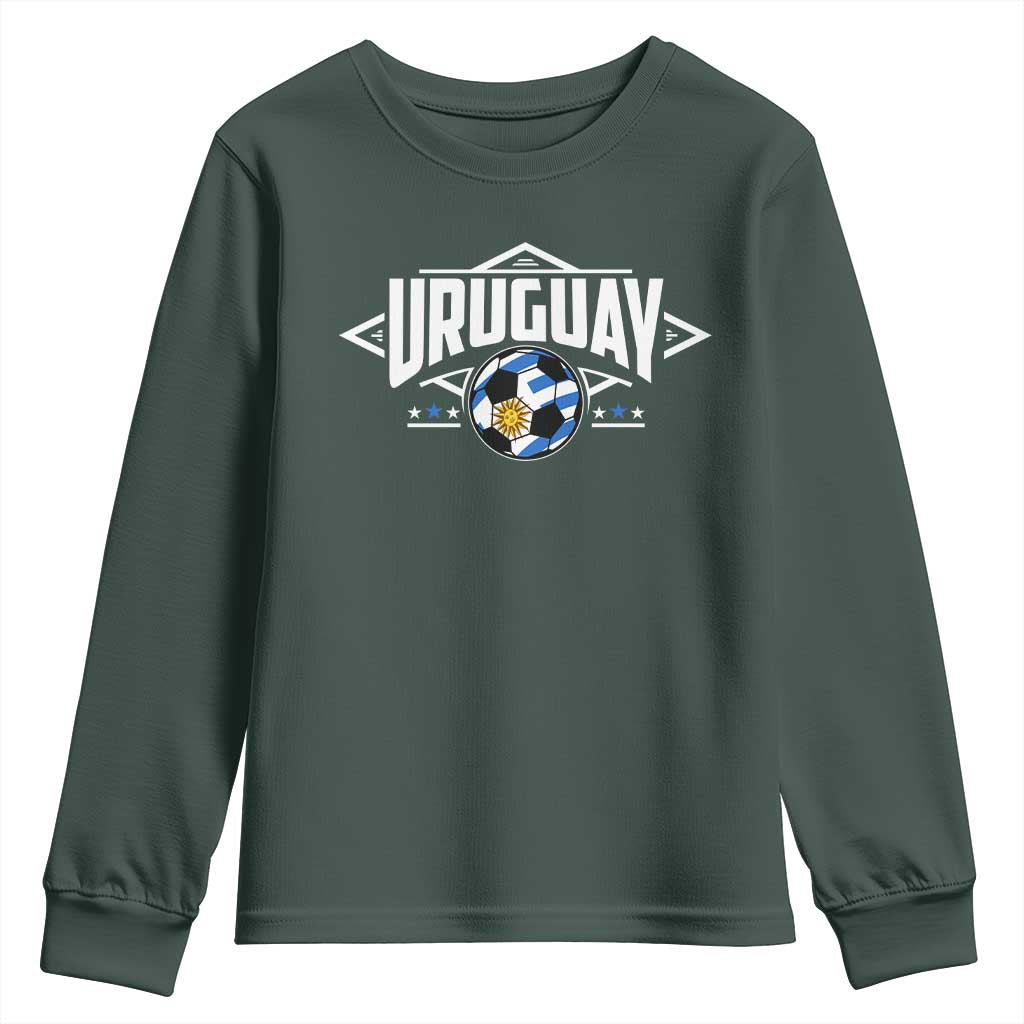 Uruguayan Uruguay Soccer Support Youth Sweatshirt