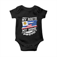 Uruguayan American Baby Onesie My Roots My Home Proud