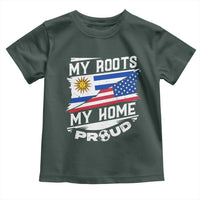 Uruguayan American Toddler T Shirt My Roots My Home Proud