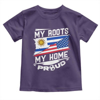 Uruguayan American Toddler T Shirt My Roots My Home Proud