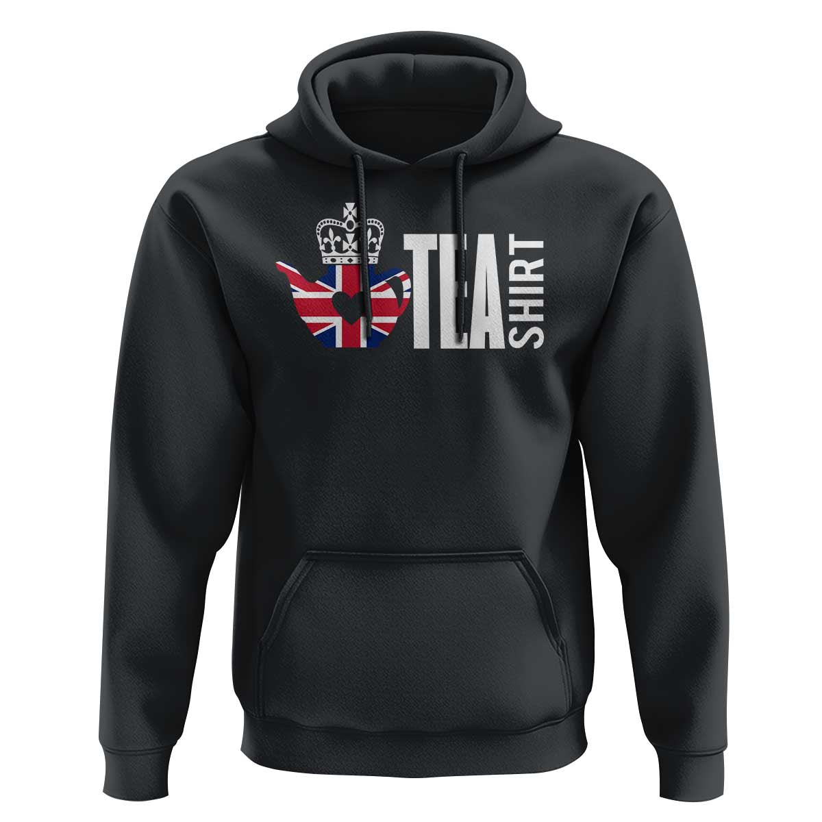 Funny English Tea UK Flag Hoodie