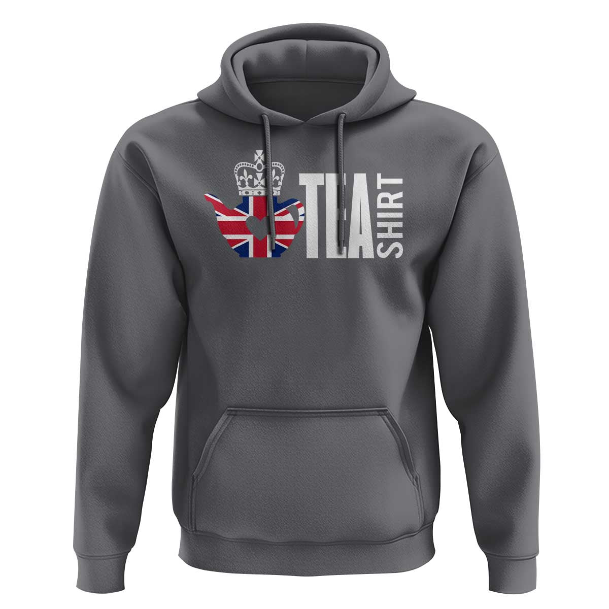 Funny English Tea UK Flag Hoodie