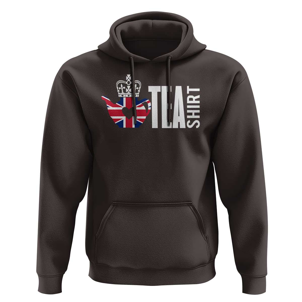 Funny English Tea UK Flag Hoodie