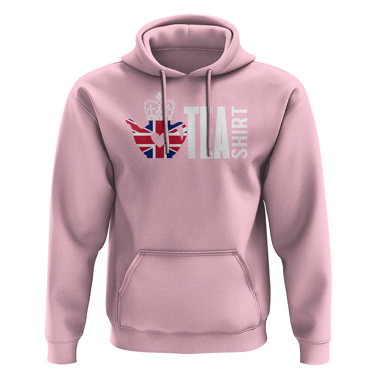 Funny English Tea UK Flag Hoodie