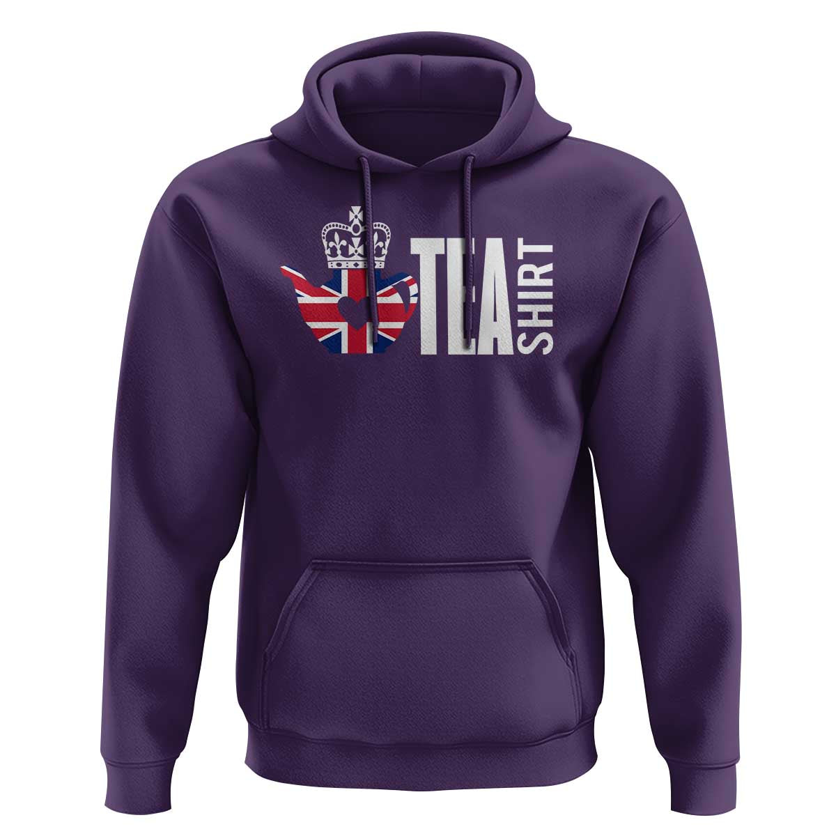 Funny English Tea UK Flag Hoodie