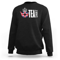 Funny English Tea UK Flag Sweatshirt