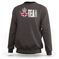 Funny English Tea UK Flag Sweatshirt