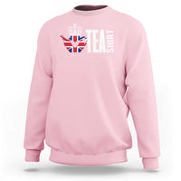 Funny English Tea UK Flag Sweatshirt