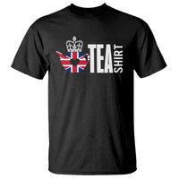 Funny English Tea UK Flag T Shirt - Wonder Print Shop