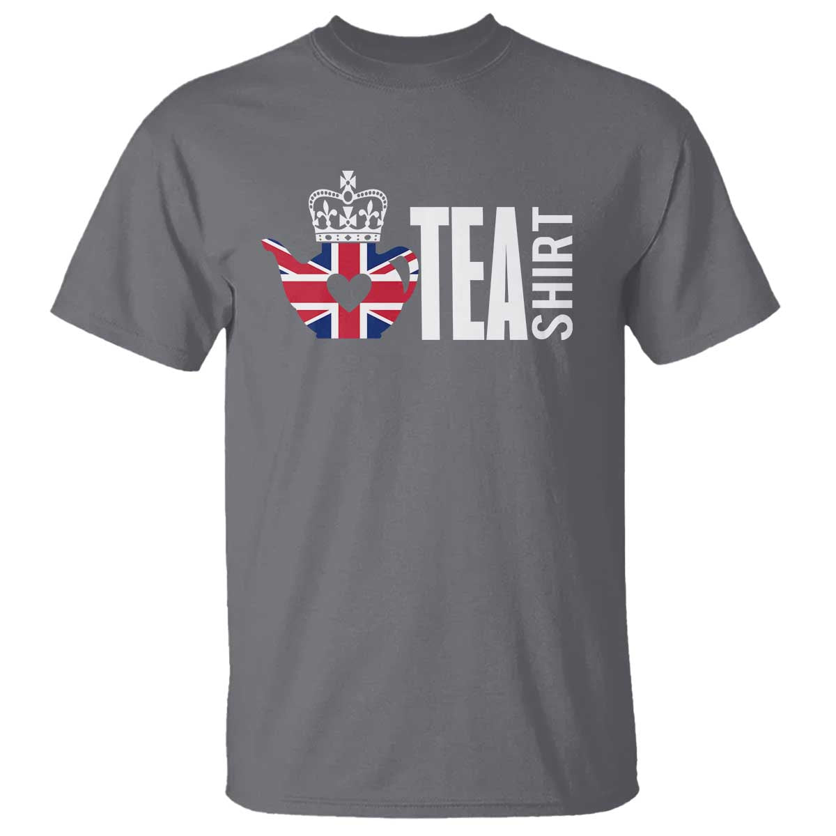 Funny English Tea UK Flag T Shirt - Wonder Print Shop