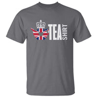 Funny English Tea UK Flag T Shirt - Wonder Print Shop