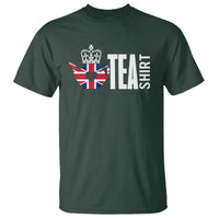 Funny English Tea UK Flag T Shirt - Wonder Print Shop