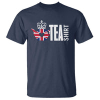 Funny English Tea UK Flag T Shirt - Wonder Print Shop