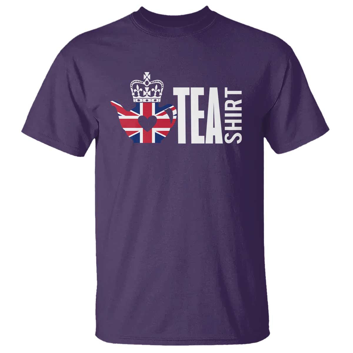 Funny English Tea UK Flag T Shirt - Wonder Print Shop