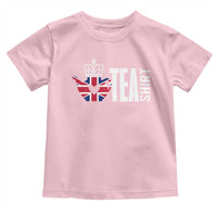 Funny English Tea UK Flag Toddler T Shirt