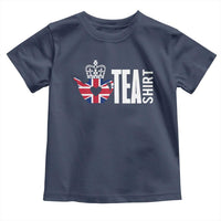 Funny English Tea UK Flag Toddler T Shirt