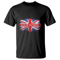 Funny Knackered The UK Flag British T Shirt - Wonder Print Shop