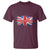 Funny Knackered The UK Flag British T Shirt - Wonder Print Shop