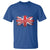 Funny Knackered The UK Flag British T Shirt - Wonder Print Shop