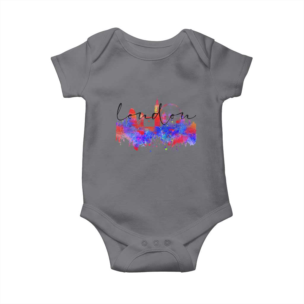 Traveling London Trip Baby Onesie