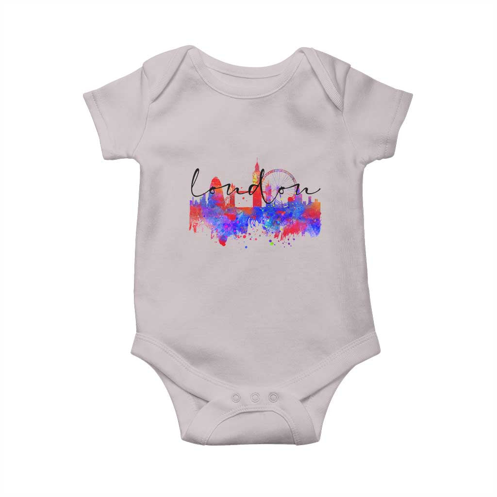 Traveling London Trip Baby Onesie