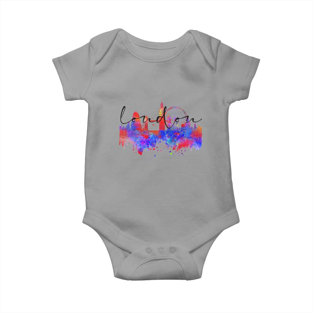 Traveling London Trip Baby Onesie