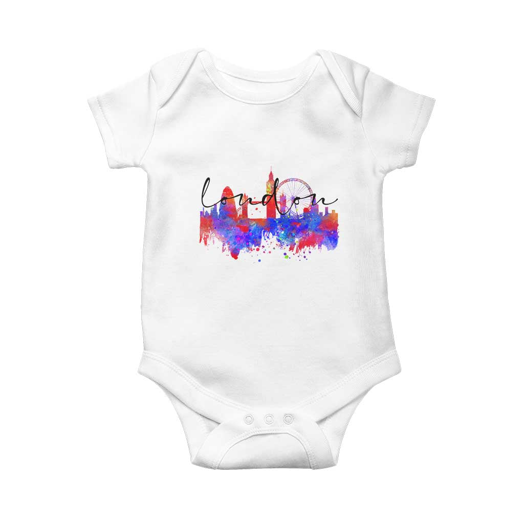 Traveling London Trip Baby Onesie