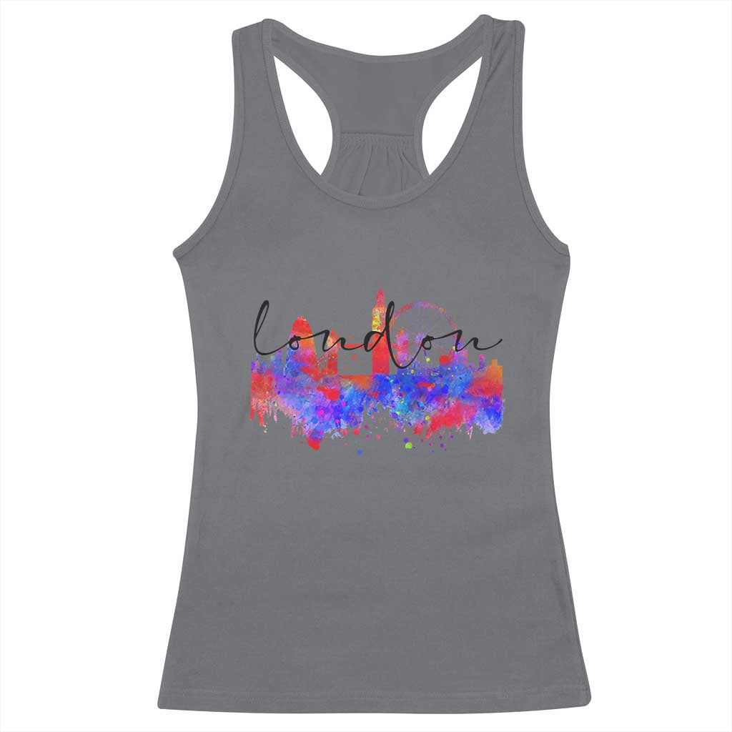 Traveling London Trip Racerback Tank Top