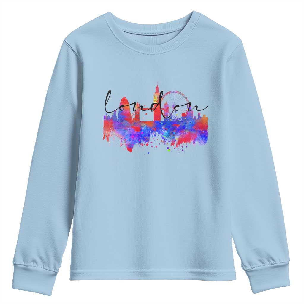 Traveling London Trip Youth Sweatshirt
