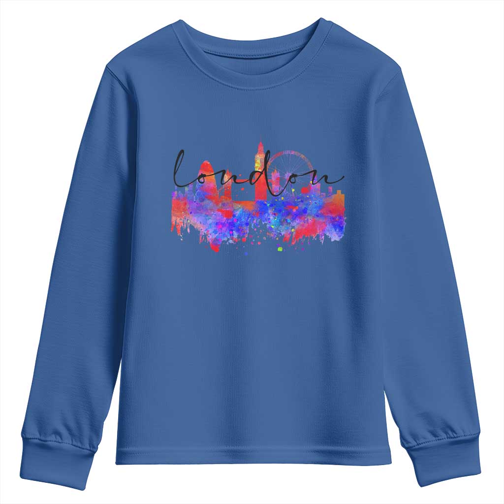 Traveling London Trip Youth Sweatshirt