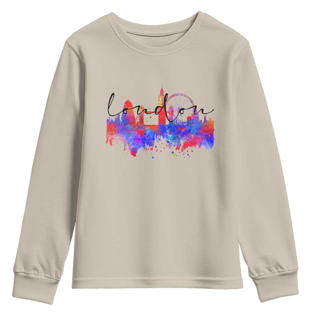 Traveling London Trip Youth Sweatshirt