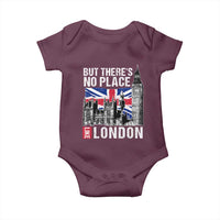 Traveling London Trip Baby Onesie But There's No Place Like London