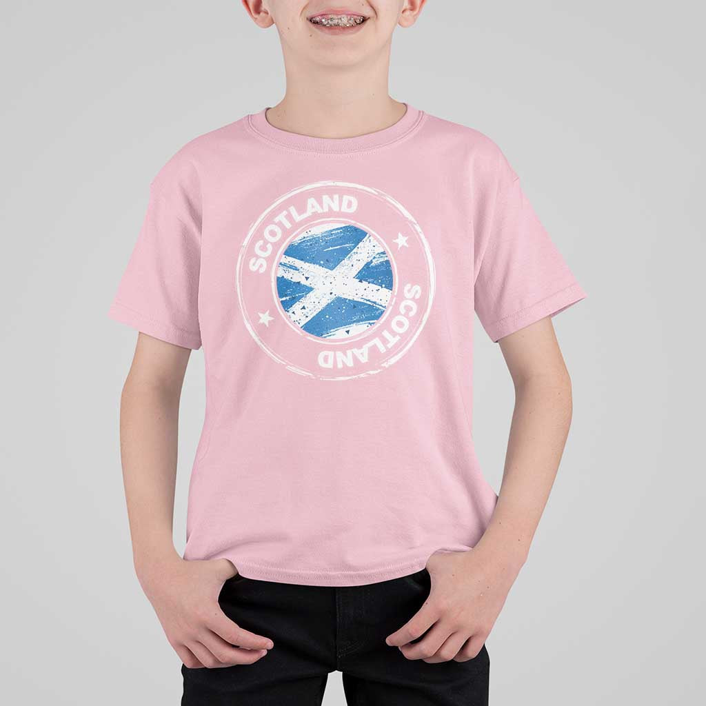 Scotland Flag Scottish Pride T Shirt For Kid