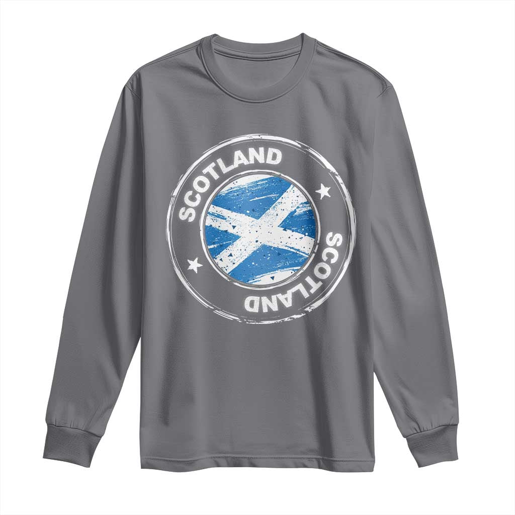 Scotland Flag Scottish Pride Long Sleeve Shirt